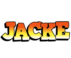 Jacke sunset logo