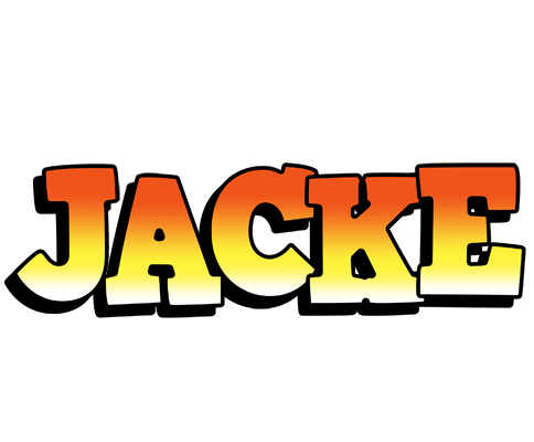 Jacke sunset logo