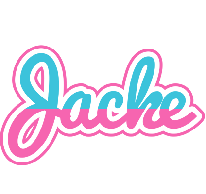 Jacke woman logo