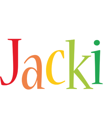 Jacki birthday logo
