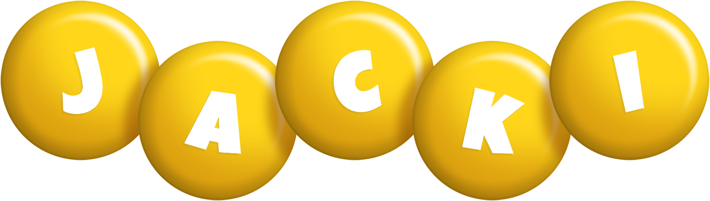 Jacki candy-yellow logo