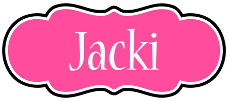 Jacki invitation logo