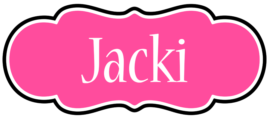 Jacki invitation logo
