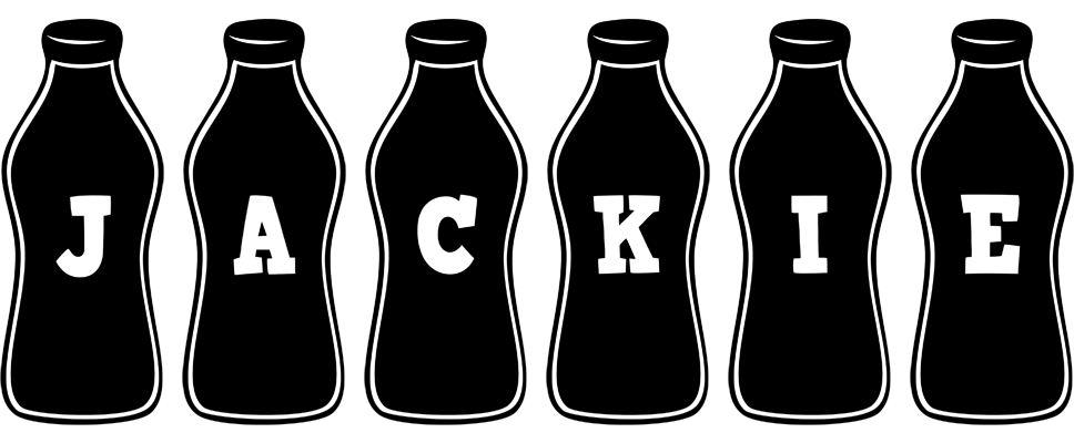 Jackie bottle logo