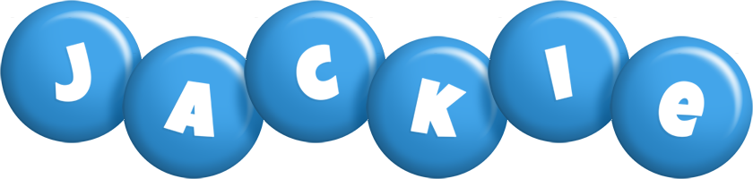 Jackie candy-blue logo