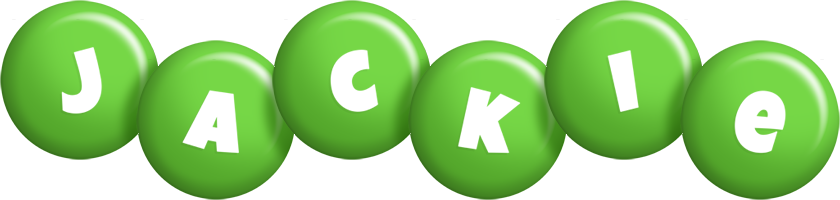 Jackie candy-green logo