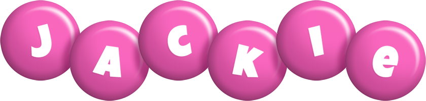 Jackie candy-pink logo