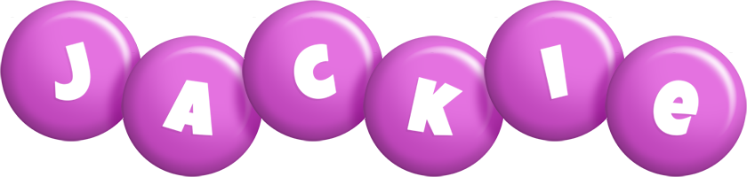 Jackie candy-purple logo