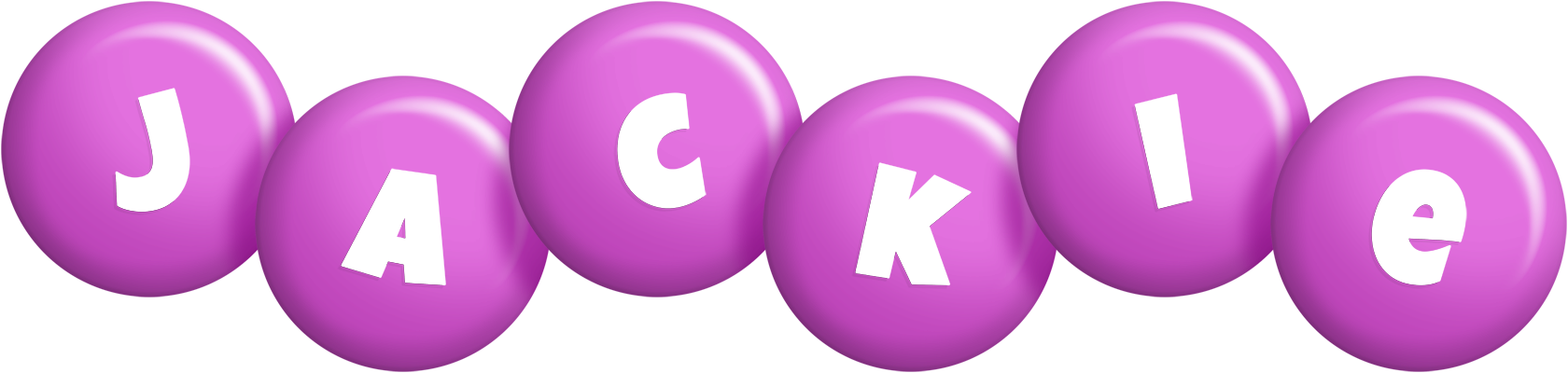 Jackie candy-purple logo
