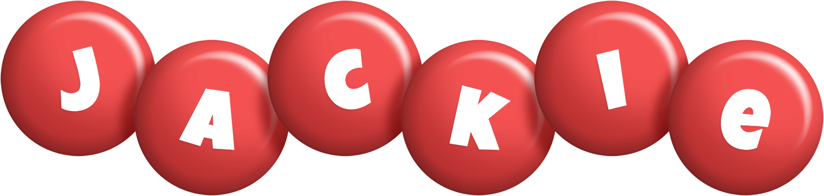 Jackie candy-red logo