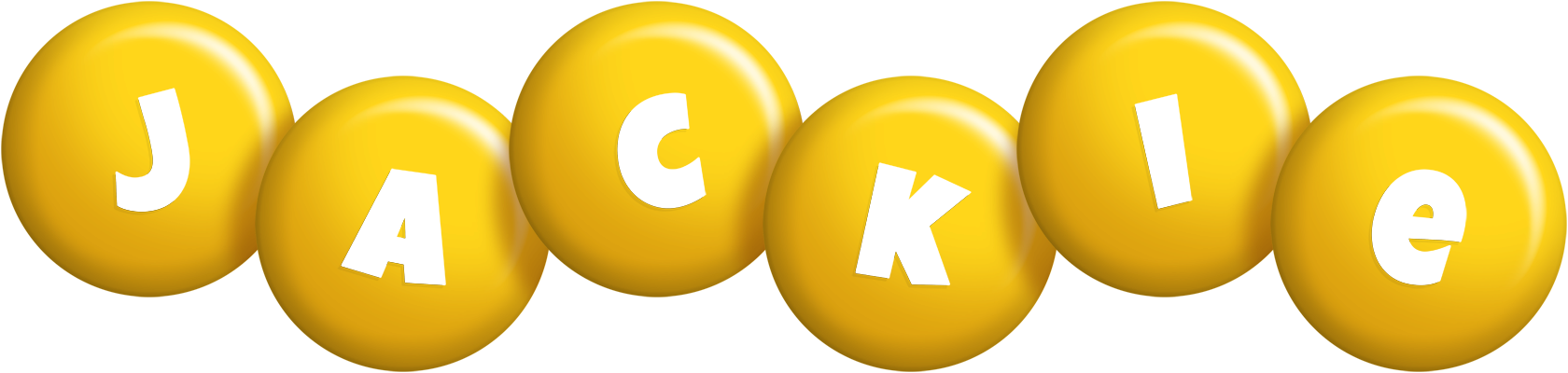 Jackie candy-yellow logo