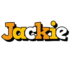 Jackie cartoon logo