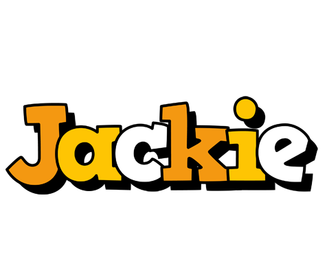 Jackie cartoon logo