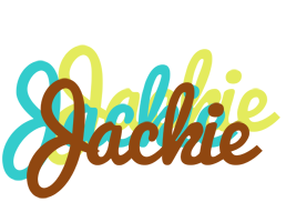 Jackie cupcake logo