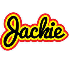 Jackie flaming logo