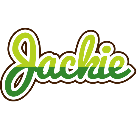 Jackie golfing logo