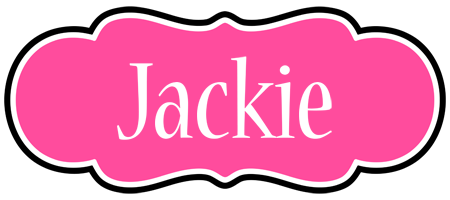 Jackie invitation logo