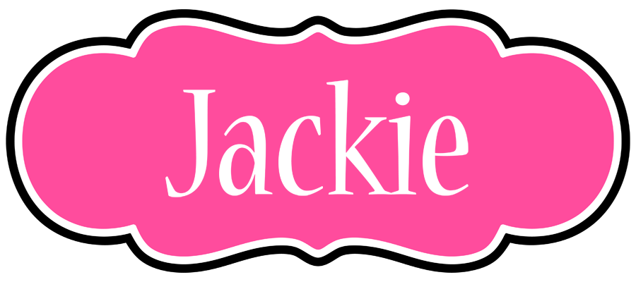Jackie invitation logo