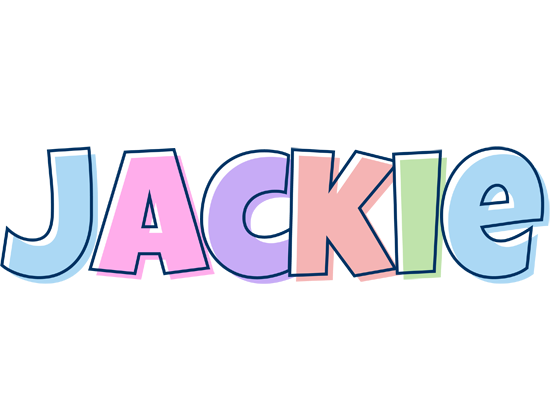 Jackie pastel logo