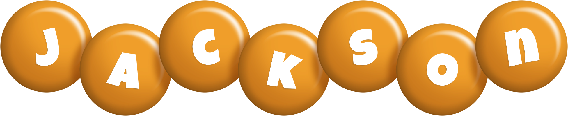Jackson candy-orange logo