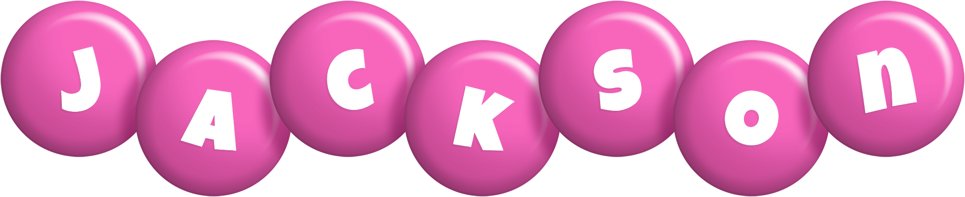 Jackson candy-pink logo