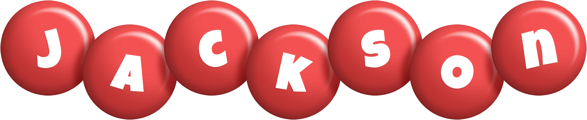 Jackson candy-red logo
