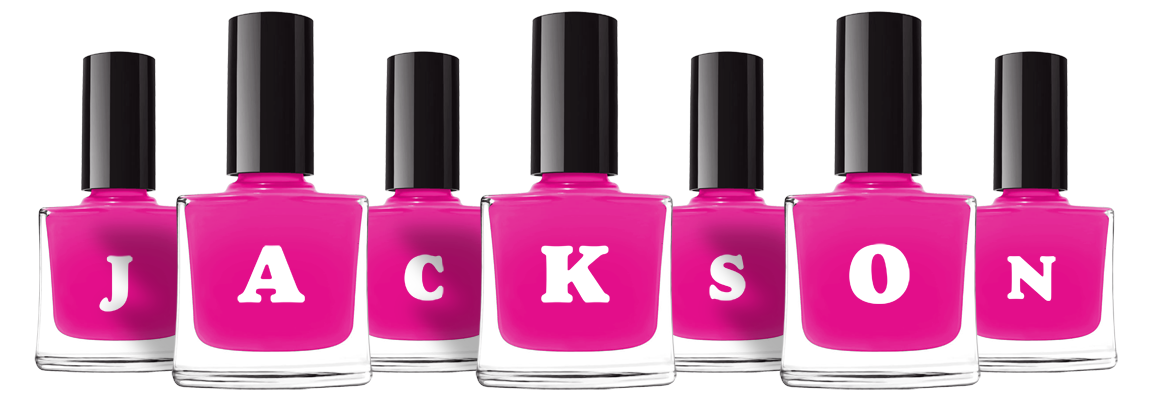 Jackson nails logo