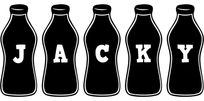 Jacky bottle logo