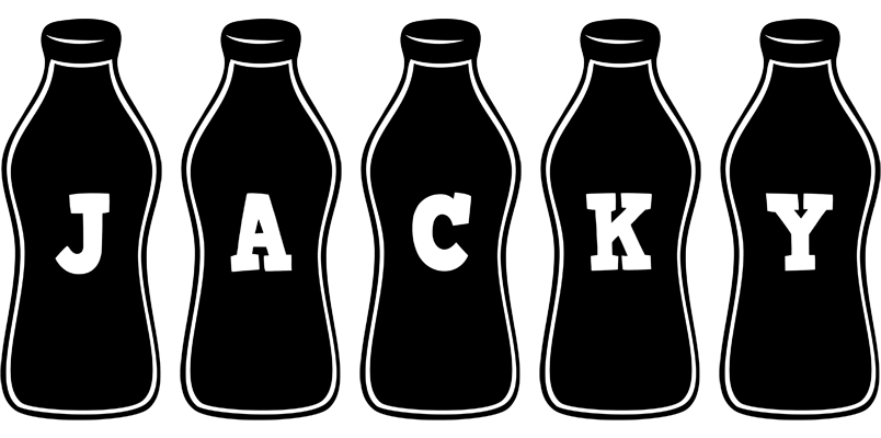 Jacky bottle logo