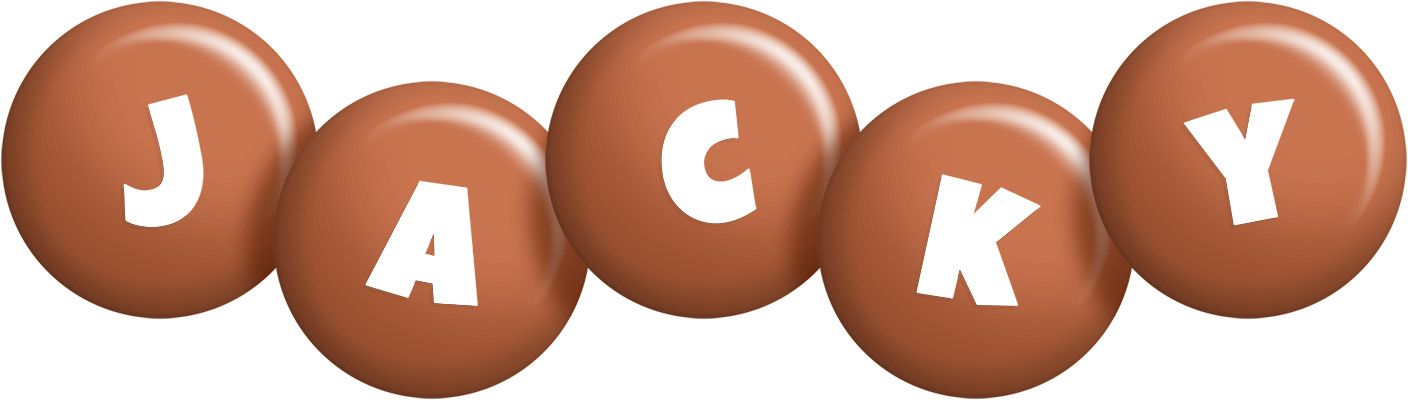 Jacky candy-brown logo
