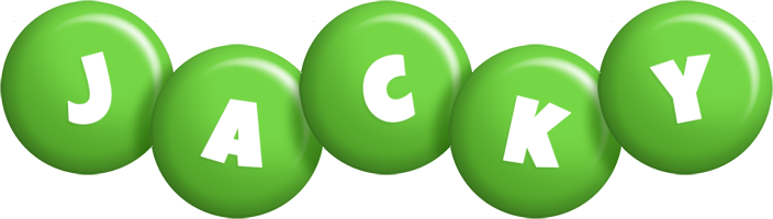 Jacky candy-green logo