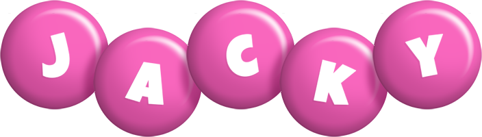Jacky candy-pink logo