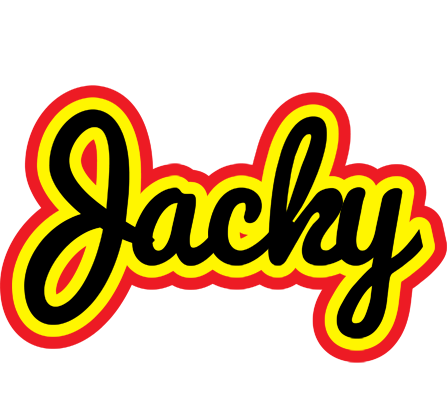 Jacky flaming logo