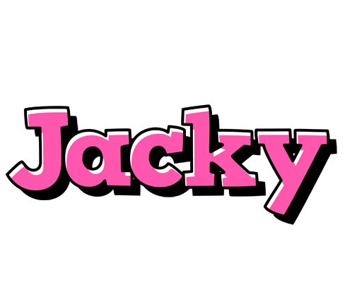 Jacky girlish logo