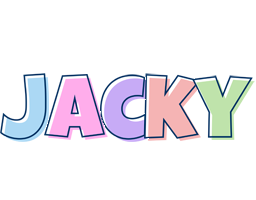 Jacky pastel logo
