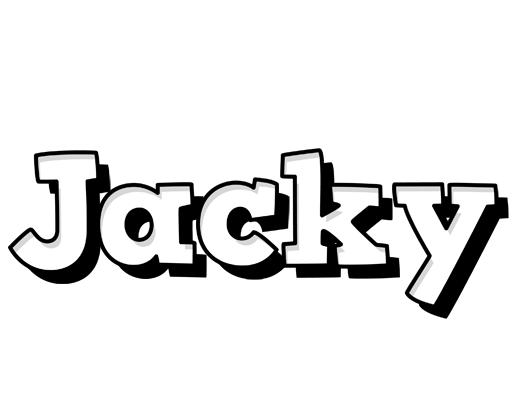 Jacky snowing logo
