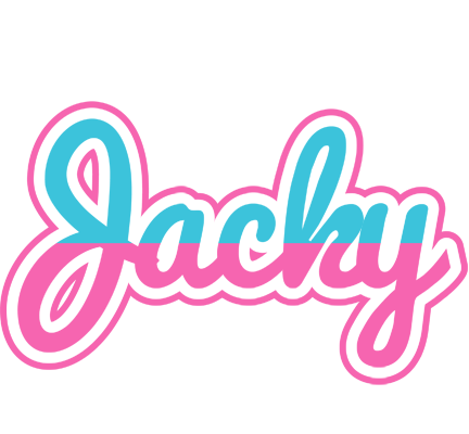 Jacky woman logo