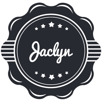Jaclyn badge logo