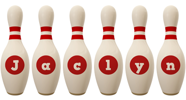 Jaclyn bowling-pin logo