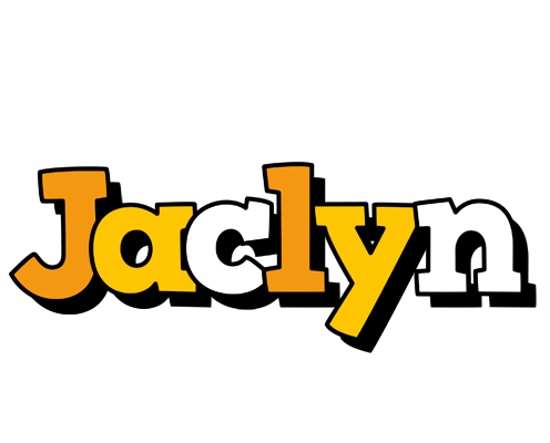 Jaclyn cartoon logo