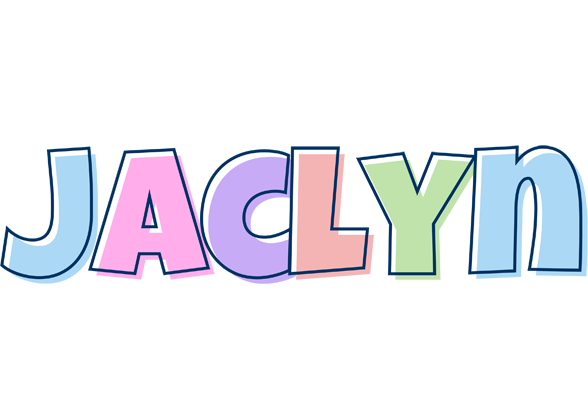 Jaclyn pastel logo