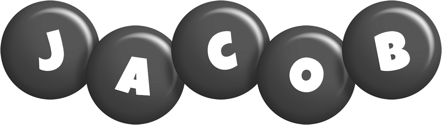 Jacob candy-black logo