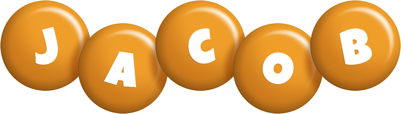 Jacob candy-orange logo