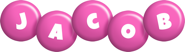 Jacob candy-pink logo