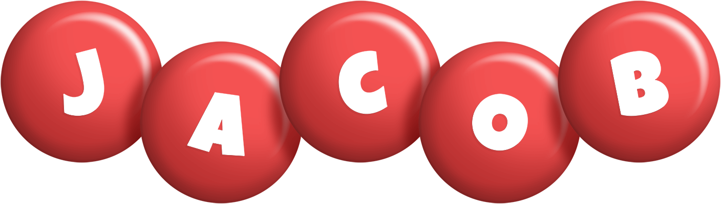 Jacob candy-red logo