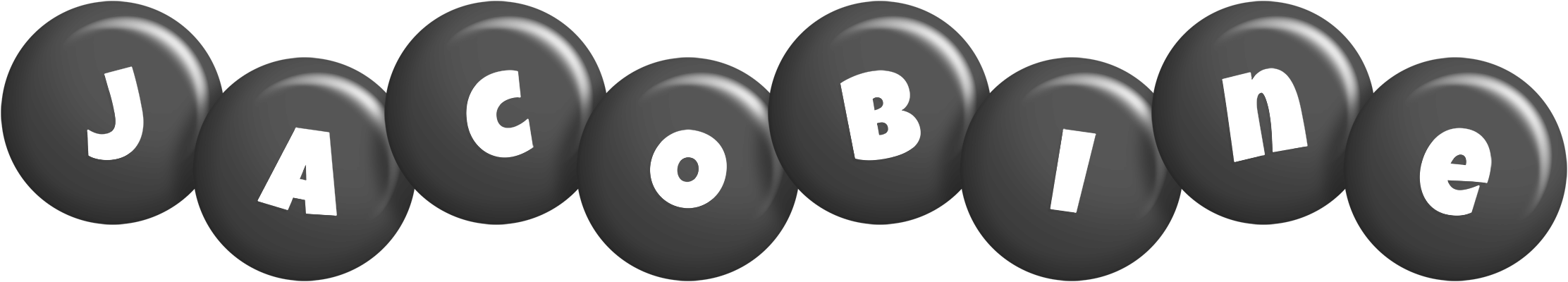 Jacobine candy-black logo