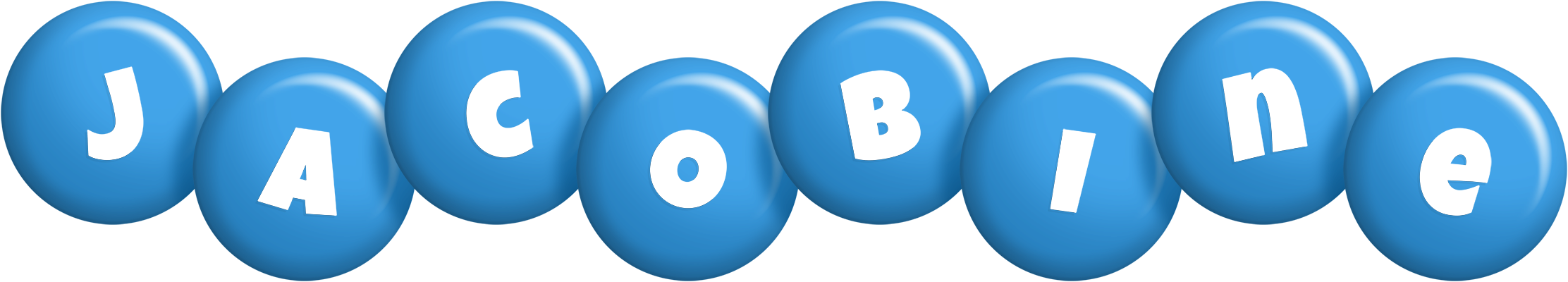 Jacobine candy-blue logo