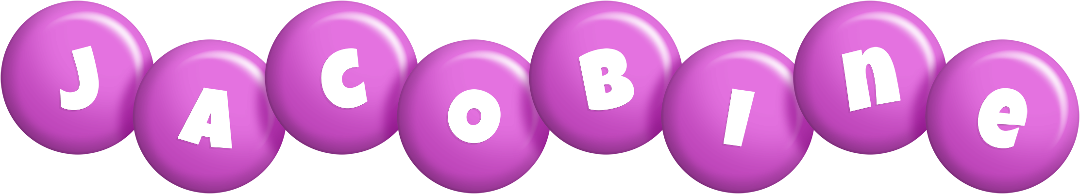 Jacobine candy-purple logo