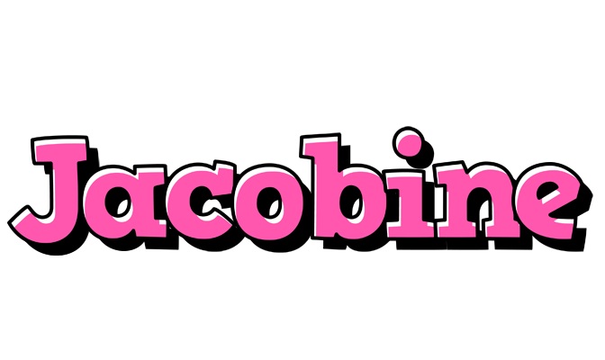 Jacobine girlish logo