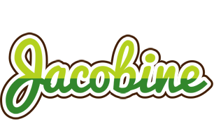 Jacobine golfing logo